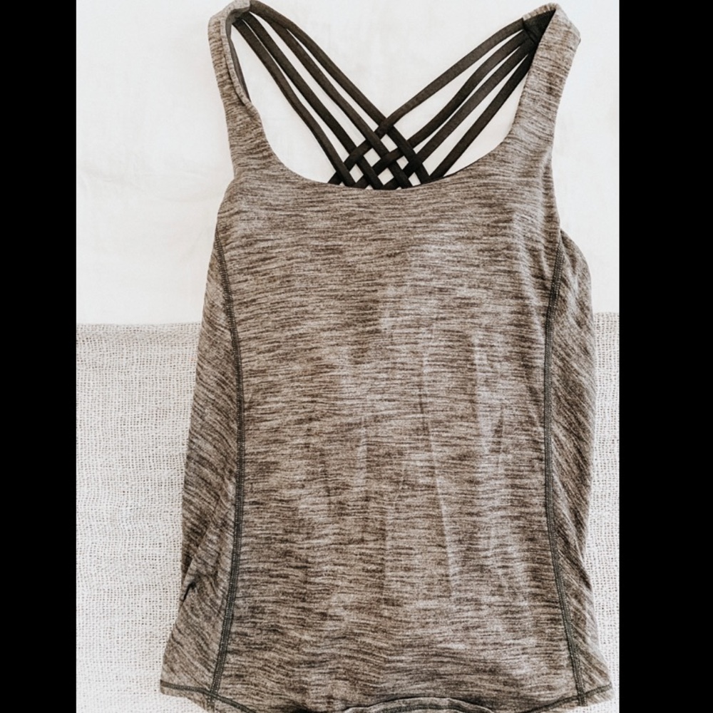 Lululemon Grey Tank